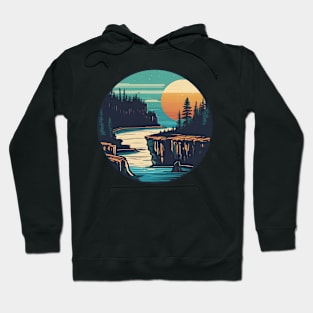 Cliff's and River Hoodie